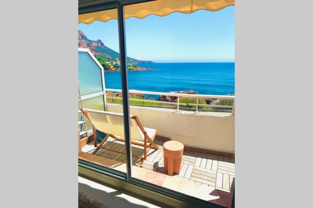 Saint-Raphaël Antheor - Vue Exceptionnelle - Refait A Neuf 4 Couchages 아파트 외부 사진