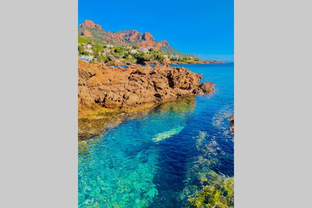 Saint-Raphaël Antheor - Vue Exceptionnelle - Refait A Neuf 4 Couchages 아파트 외부 사진