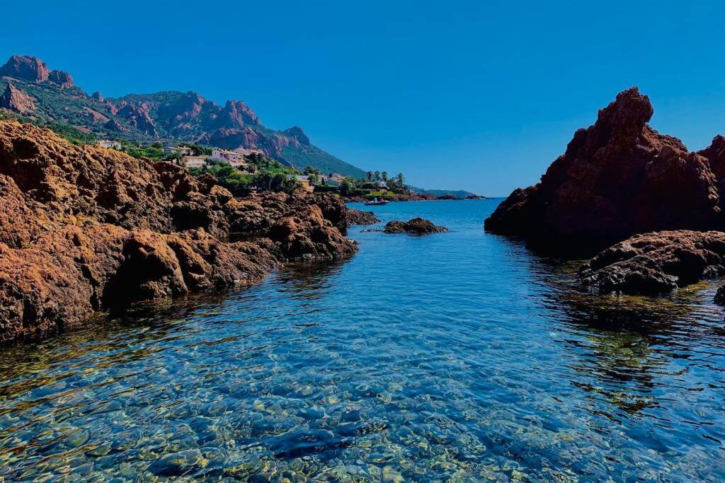 Saint-Raphaël Antheor - Vue Exceptionnelle - Refait A Neuf 4 Couchages 아파트 외부 사진